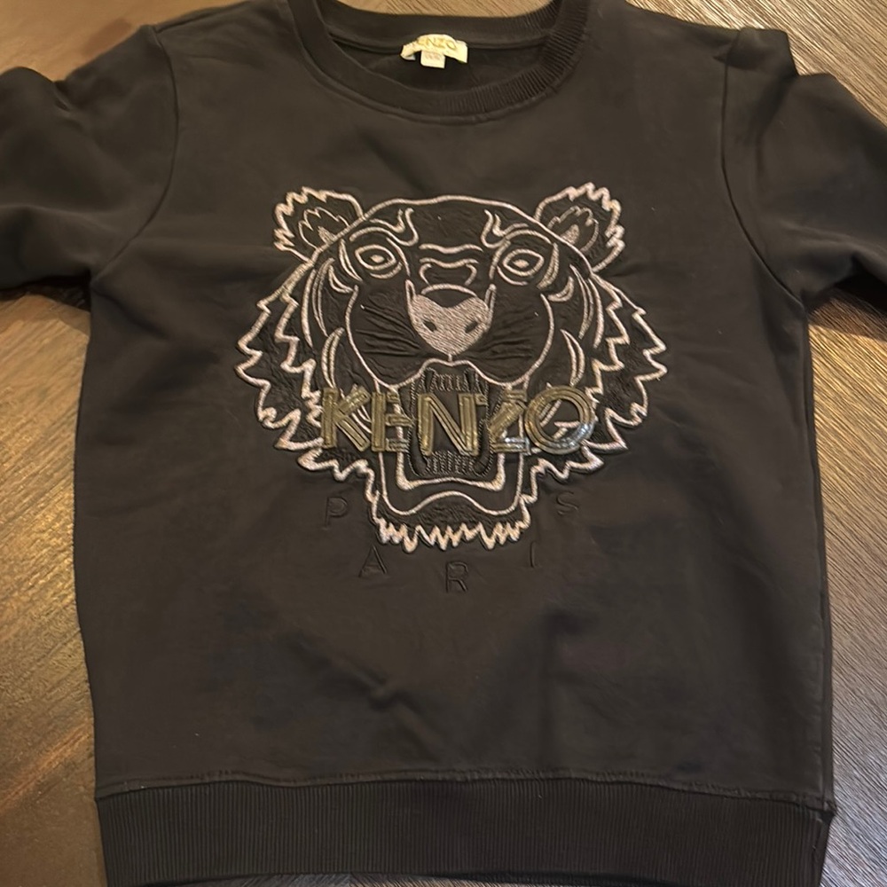 Kenzo Kids Black Tiger Sweatshirt